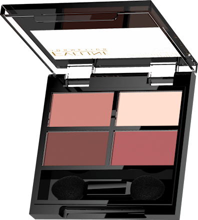 Paletka senčil za veke Quattro, 04 EVELINE COSMETICS