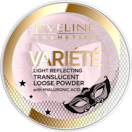 Puder sypki odbijający światło Variété  EVELINE COSMETICS