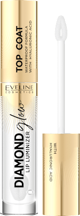 Glos za ustnice Diamond Glow, 01 Top Coat EVELINE COSMETICS