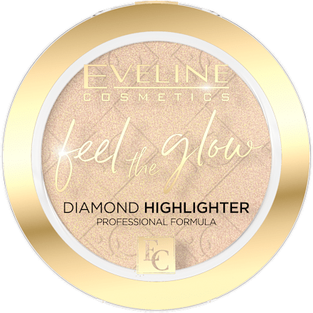 Rozświetlacz w kamieniu Feel The Glow Nr 01 EVELINE COSMETICS