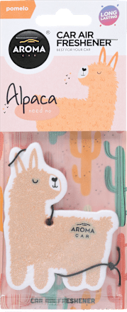 Celulozni dišavni obesek Alpaca, pomelo AROMA