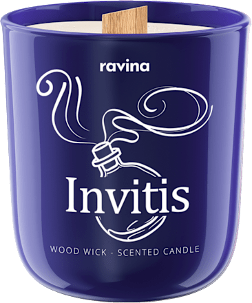 Invitis Sojowa Świeca Zapachowa w szkle ravina
