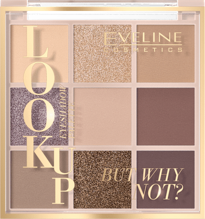 Look Up paleta sjenila za oči – But Why Not? EVELINE COSMETICS