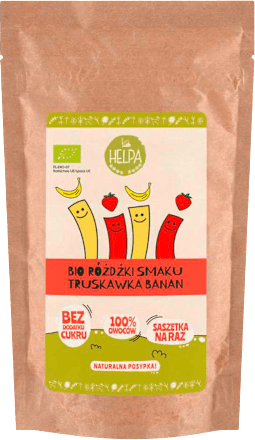Różdżki Smaku Truskawka Banan Helpa