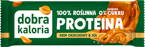 Baton Proteina Krem orzechowy i sól  dobra kaloria