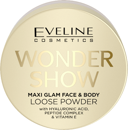Puder sypki rozświetlający Maxi Glam Wonder Show EVELINE COSMETICS