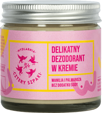 Dezodorant w kremie "Badaj się!" CZTERY SZPAKI