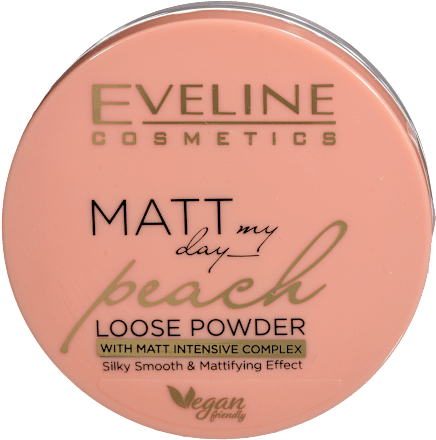 Puder v prahu Matt my Day, peach EVELINE COSMETICS