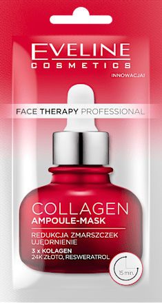 Face Therapy Professional maska w ampułce kolagen EVELINE COSMETICS