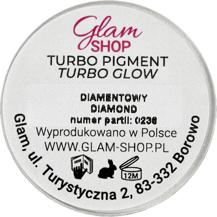 Cień do powiek turbo pigment Diamentowy Glam SHOP