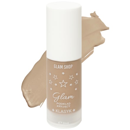 Podkład „GLAM” Klasyk  kolor CIEPŁY 1 Glam SHOP