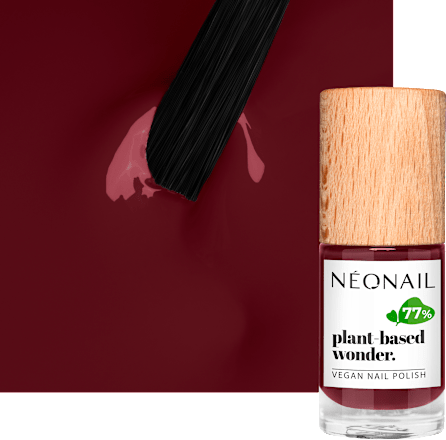 Nagellack Plant-Based Wonder Pure Maroon NÉONAIL