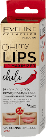 Glos za ustnice s čilijem OH! My Lips Lip Maximizer EVELINE COSMETICS
