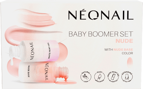 UV Manikürenset Baby Boomer Nude NÉONAIL