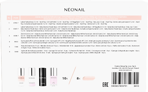 UV Manikürenset Baby Boomer Nude NÉONAIL