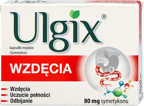 Na wzdęcia, kapsułki ULGIX