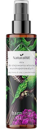 Mix do olejowania włosów wysokoporowatych NaturalME