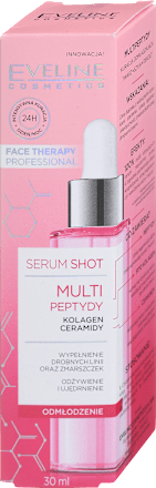Serum za obraz z multipeptidi, kolagenom in ceramidi EVELINE COSMETICS