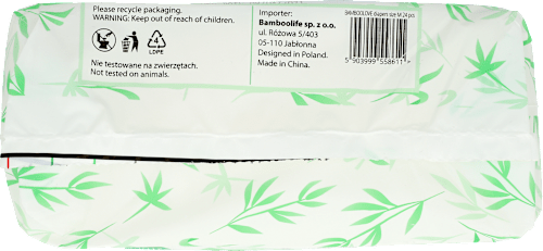 Pieluszki jednorazowe bambusowe, rozmiar M 6-11 kg Bamboolove