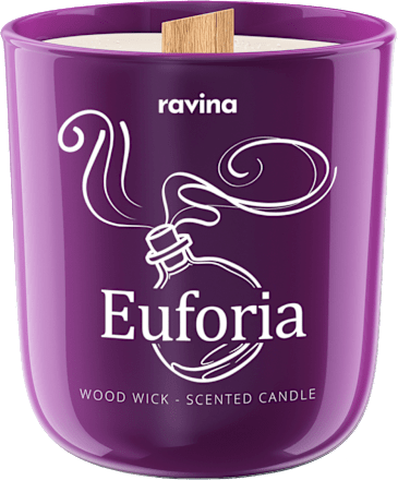 Euforia Sojowa Świeca Zapachowa w szkle ravina
