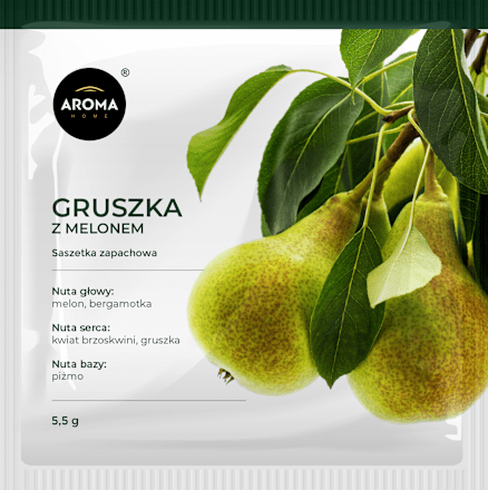 Saszetka zapachowa, gruszka z melonem AROMA HOME