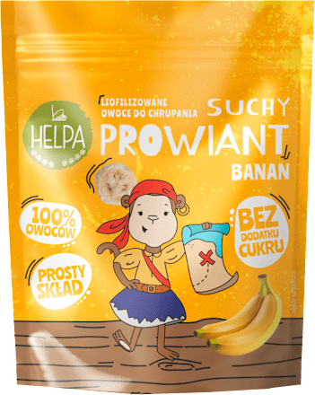 Suchy Prowiant Banan Helpa