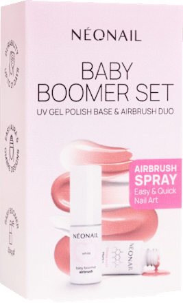 Airbrush Set A Moment In Time Babyboomer  2-tlg. NÉONAIL