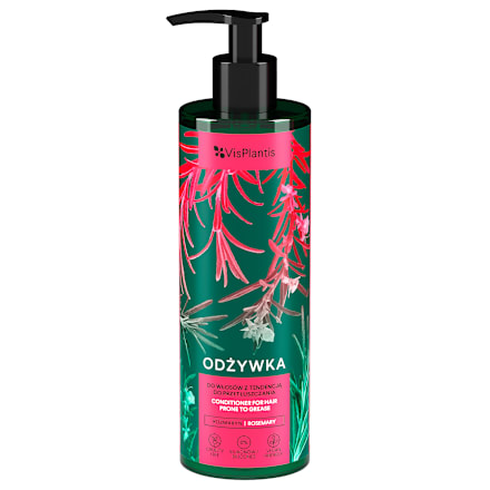 Odżywka do włosów z tendencją do przetłuszczania się, rozmaryn, ostropest + melisa Vis Plantis