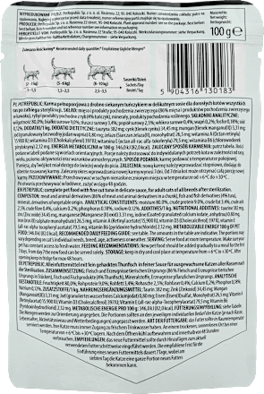 Mokra karma dla kota Steril, fileciki z tuńczykiem, saszetka PetRepublic