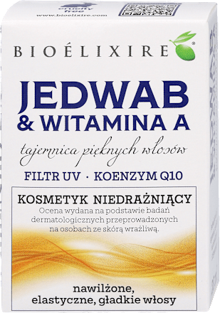 Serum do włosów Jedwab & Witamina A Bioelixire