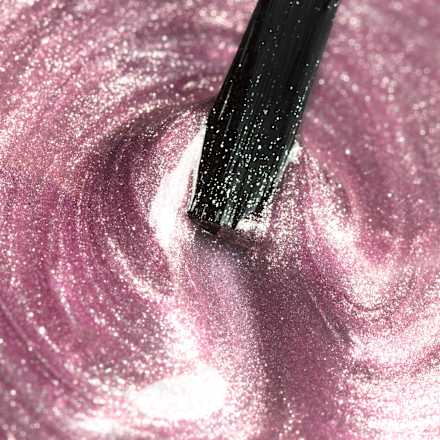 UV Nagellack Cat Eye Satin Ruby_Groove Into Glam NÉONAIL