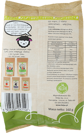 Kulki z kakako, orkiszowo gryczane BIO Helpa