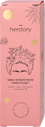 Naturalny krem do twarzy silnie nawilżający Her Story