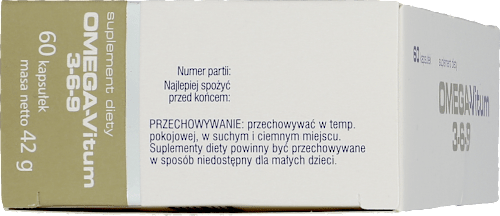 Suplement diety Omega-Vitum 3-6-9 60 kaps. OLEOFARM