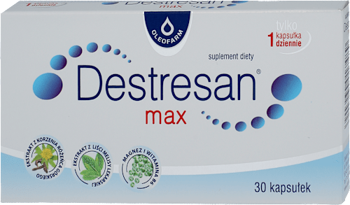 Suplement diety Destresan Max 30 kaps. OLEOFARM