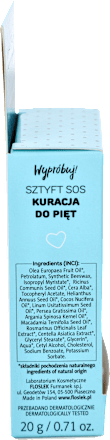 Sztyft SOS przeciw otarciom i pęcherzom witamina E centella asiatica Balerina