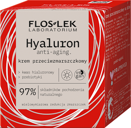 HYALURON Krem przeciwzmarszczkowy na dzień Flos Lek