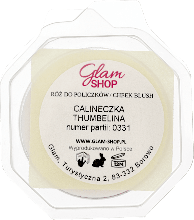 Róż Calineczka Glam SHOP