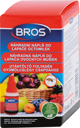 Lapač ovocných mušiek - náhradná náplň BROS