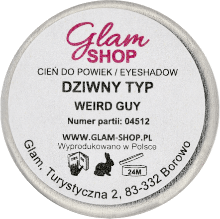Cień do powiek perłowy Dziwny Typ Glam SHOP