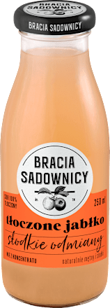 Tłoczone jabłko słodkie odmiany  Bracia Sadownicy