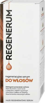 Regeneracyjne serum do włosów Regenerum