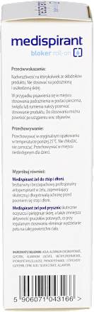 Antyperspirant roll-on w tubie Medispirant
