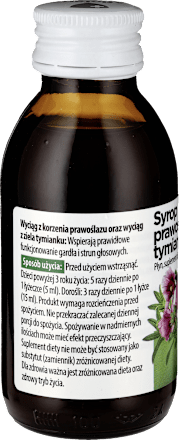 Suplement diety Syrop prawoślazowo-tymiankowy AFLOFARM
