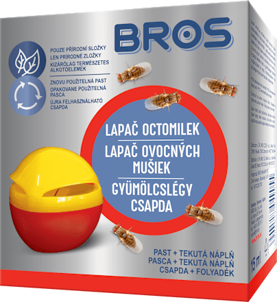 Lapač ovocných mušiek BROS