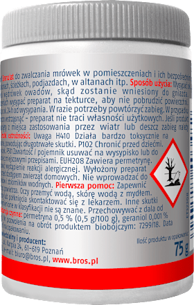 Środek na mrówki Mrówkofon BROS