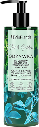 Odżywka do włosów osłabionych z tendencją do wypadania, kozieradka, skrzyp + czarna rzepa Vis Plantis