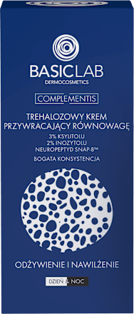 Krem trehalozowy przywracający równowagę bogata konsystencja Dermocosmetics Complementis  BASICLAB