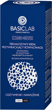 Krem trehalozowy przywracający równowagę bogata konsystencja Dermocosmetics Complementis  BASICLAB