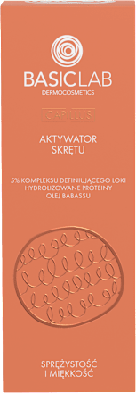 Aktywator skrętu Sprężystość i Miękkość BASICLAB